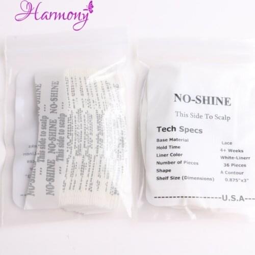 3bags/lot Hold 4+ Weeks white liner Walker NO SHINE A Contour Double Sided Hair Tape for Lace Wigs Toupee