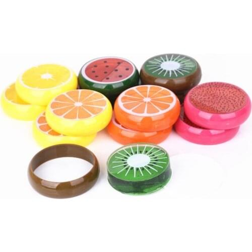 4pcs Fruit Slime Toy Magnetic Polymer Clay color Crystal slime Mud Transparent for Kids Intelligent Hand Plasticine Mud