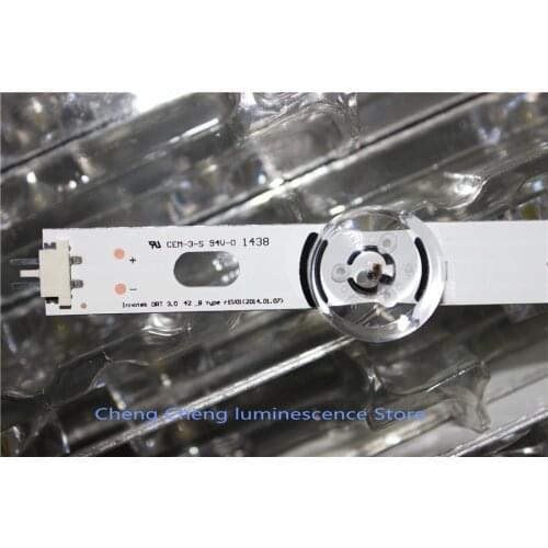 8PCS/set 8 Lamp For LG 42 inch LG 42LB650V 42LB630V TV 3.0_42"_REV7_B-TYPE_131202 6916L-1710C LC420DUE FG 100%NEW