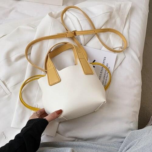 Large CapacityNew Ladies Bag Cute HandbagMessenger BagOne ShoulderbagsCasualPure Color All-match Free Shipping
