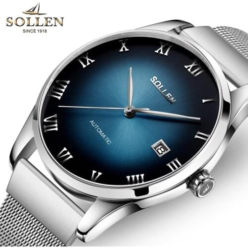 Mens Watch Fashion Automatic Mechanical Watch Mens Watch Simple Watch High Quality Birthday Gift