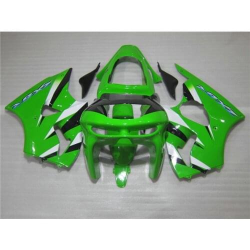 Motorcycle parts for Kawasaki ZX6R 1998 1999 green black Ninja 636 ZX 6R 98 99 plastic fairings set PP27