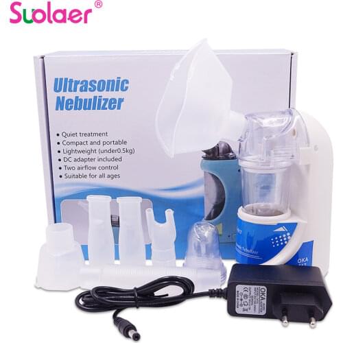 Home Ultrasonic Nebulizer Compact And Portable Inhalers Nebulizer Mist Discharge Asthma Inhaler Mini Automizer Adults Children
