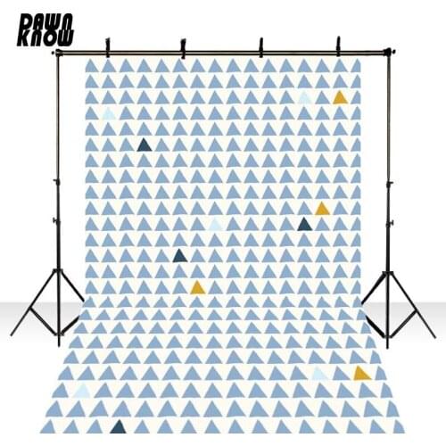 DAWNKNOW Triangle Pattern Photography Background Backdrops Photocall Wedding Children Newborn Photo Studio Shoot Customize GY286
