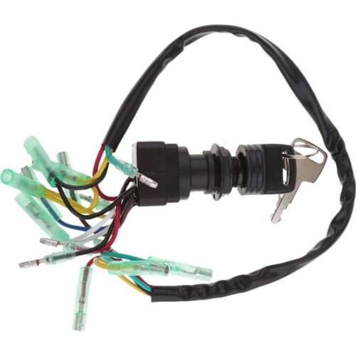 Ignition Switch Key Assy 703-82510-43 for Yamaha Outboard Motors Control Box