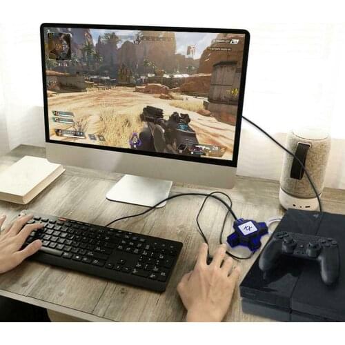 Keyboard Conversion Box Gamepad to Keyboard Mouse Comptible for Switch/for Xbox GDeals