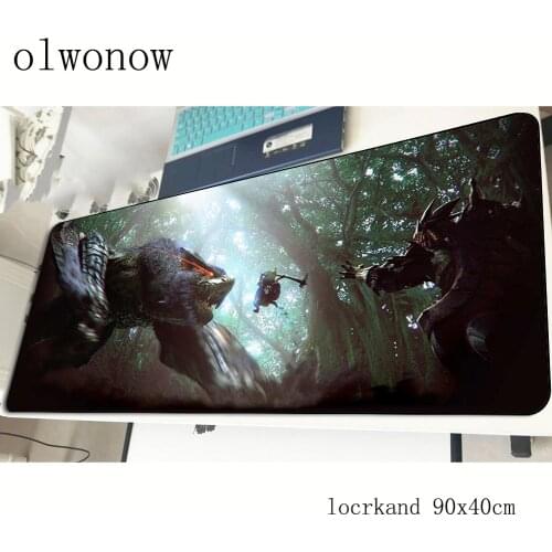 Monster Hunter pad mouse computer gamer Popular mouse pad 900x400x3mm padmouse best seller mousepad ergonomic gadget office mats