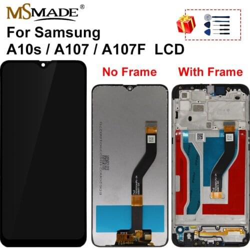 Original For Samsung Galaxy A10S A107/DS A107F A107FD A107M LCD Display Touch Screen Digitizer Replacement Parts For A10s LCD