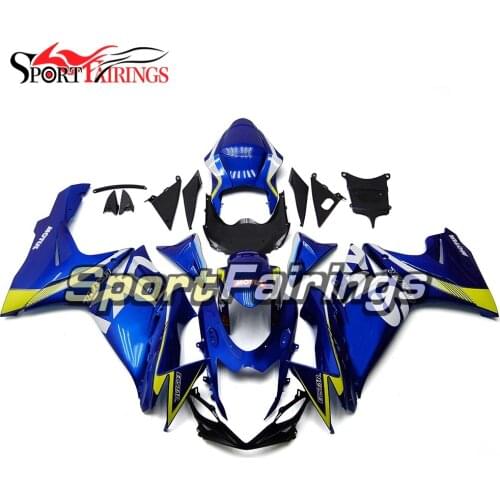 Plastic Injection Fairings for GSXR600 GSXR750 K11 12 13 14 15 16 2011 - 2016 Suzuki Sportbike Bodywork Covers Blue Yellow Hulls