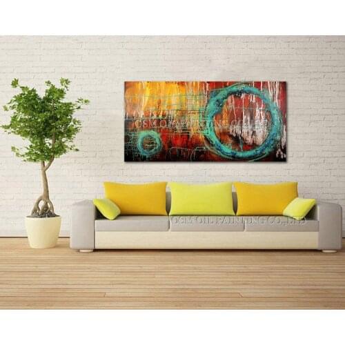 Professional Artist Handmade High Quality Abstract Oil Painting on Canvas Modern Abstract Wall Art Picture Oil Painting