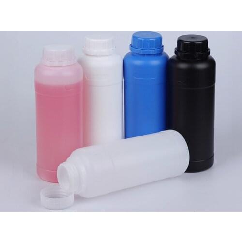 1PCS Empty 500ml HDPE Material Round Plastic Bottle with Anti-theft Cover Leakproof Liquid Food Grade Sample Container