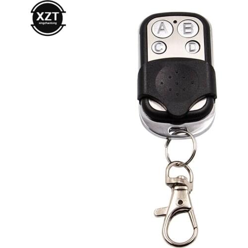 Novel Universal 4 Buttons Garage Door Opener Remote Control 433MHZ Clone Fixed Learning Code For Gadgets Car Gate Garage Door
