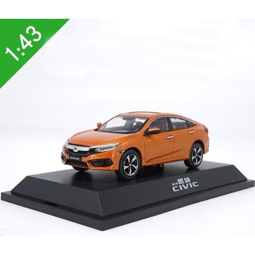 High Quality High Simitation 1:43 Scale Honda Civic Alloy Car Model Static Model Metal Toy Vehicles Original Box Free Shipping