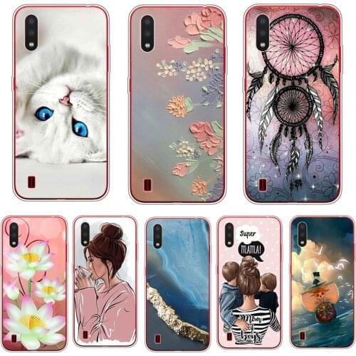 For Samsung Galaxy A01 core back Case Silicon Back Cover Phone Cases For on Samsung A01 core SM-A013 Soft Case 5.45 inch case