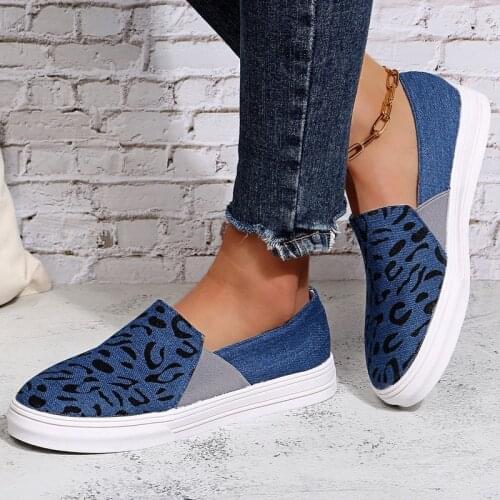 2021 Women Elastic Fabric Single Shoes Womens Casual Shallow Flat Female Comfort Flats Ladies Platform Vulcanized Plus Size