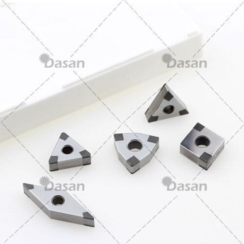 1pcs CBN Insert WNMG080404 CNMG120404 TNMG160404 VNMG160404 Cubic Boron Nitride CNC Lathe Cutter Tool for Cast Iron Alloy Steel