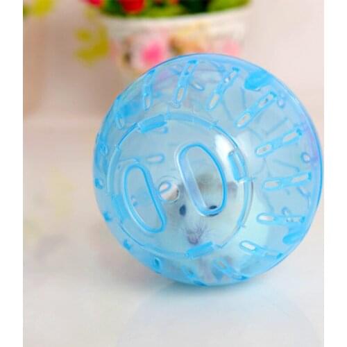 1PC Hamster Gerbil Rat Exercise Balls Play Toy Hamster Wheel Plastic Pet Rodent Mice Jogging Ball Toy