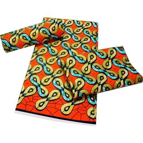 100% Cotton Africa Ankara Prints Batik Fabric Patchwork Nigeria Real Wax Hand Sewing Tissu For Party Dress Craft Accessor