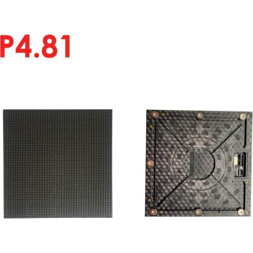 Aliexpress mexico P3.91 P4.81 Indoor led display screen module 250 x 250mm , front access p4.81 500 1000mm led cabinet module