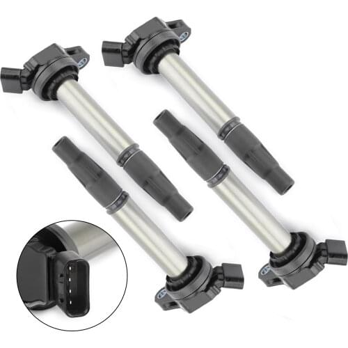 Artudatech 4PC Ignition Coil 90919-02258 For Toyota Corolla Prius for Scion xD