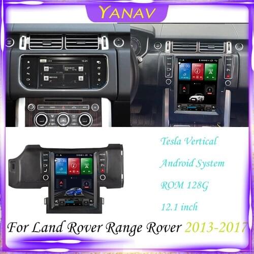 Car Radio Android GPS navigation For Land Rover Range Rover 2013-2017 Stereo Receiver Audio Video Multimedia MP3 Player HeadUnit