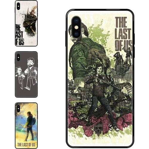 The Last Of Us Classic Black Soft TPU Phone Cover Case For Huawei Honor 20 20I 20S 10 10I 6A 7A 7X 8C 8X 9 9A 9I 9X Lite Pro
