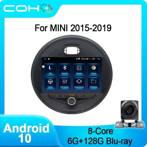 For BMW MINI Cooper F54 F55 F56 F60 2015-2019 Car Dvd Multimedia Player Radio Android 10.0 Octa Core 6+128G Car player Stereo
