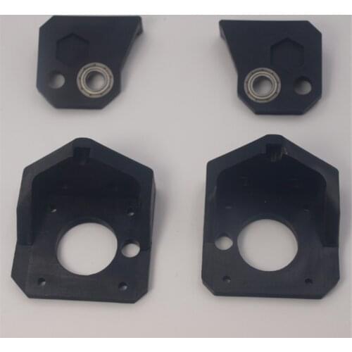 Funssor Prusa I3 Hephestos/MK2 rework Z end top for TR8 lead screw 8mm improved Z axis bracket bottom