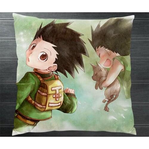 HUNTER X HUNTER GON FREECSS Two Sides Pillowcase Cartoon Manga Anime Pillow Cushion Case Cover Cosplay Gift New P9