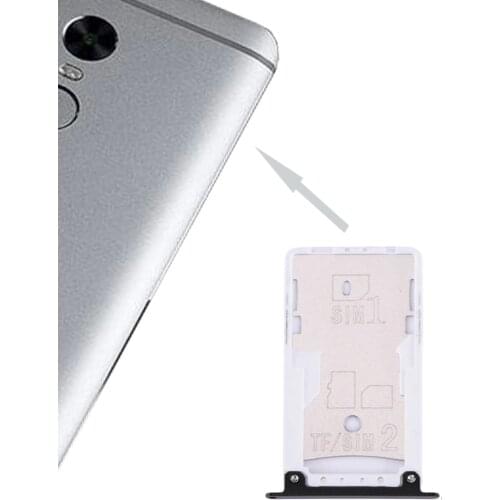 IPartsBuy New SIM & SIM / TF Card Tray For Xiaomi Redmi Note 4X