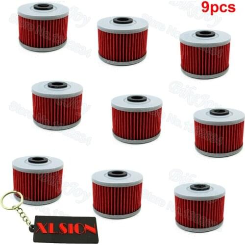 9ps/pack Oil Filter For Honda CBR250R CRF250L XR650L Kawasaki KLX140L KLX110L KLX125