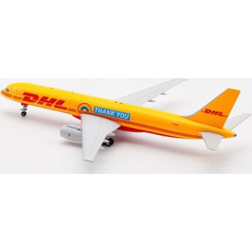 1/200 Scale B757-200 G-DHKF DHL Cargo Airlines Aircraft Airplane Models Adult Children Toys for Display Show Souvenir