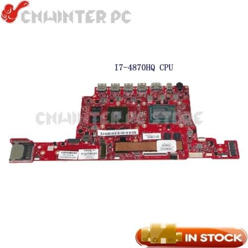 NOKOTION 812012-001 For Hp OMEN Pro Mobile Workstation Motherboard SPS-MB 2GB i7 4870HQ CPU 16GB RAMS Quadro K1100M