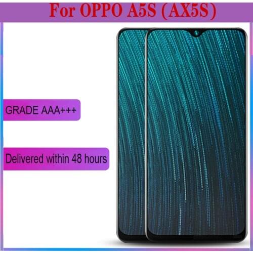 Original 6.2" For OPPO A5S CPH1909 / AX5S CPH1920 LCD Display Touch Screen Panel Digitizer Sensor Aassembly