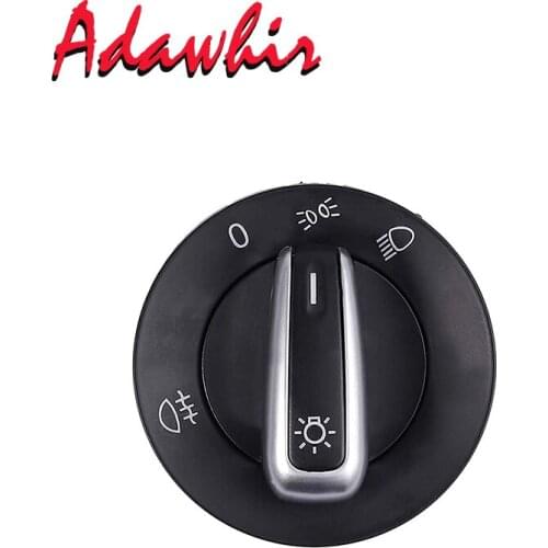 Headlight lamp Fog Switch For VW Caddy III Touran Jetta Golf V VI 5 6 Jetta Passat B6 CC Rabbit 5ND941432C 3C8941431B 5ND94143