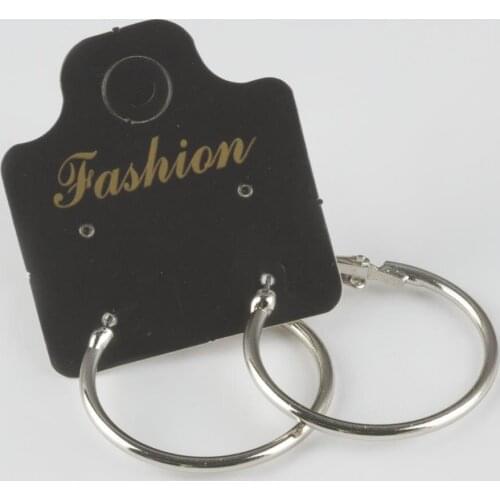 Locked Ring Earrings 3 CM