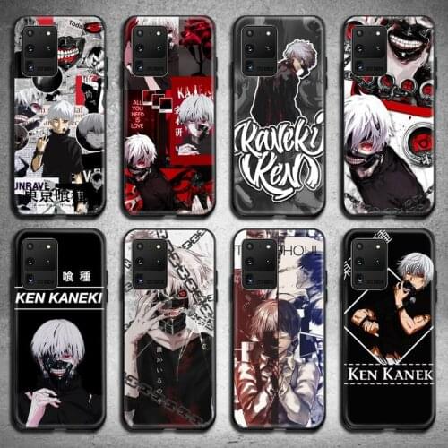 Tokyo Ghoul Trendy Anime Kaneki Ken Phone Case For Samsung Galaxy S21 Plus Ultra S20 FE M11 S8 S9 plus S10 5G lite 2020