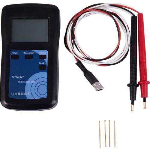 YR1030 High Precision 4 Wires Internal Resistance Tester for Li-Ion/ LiFePo4/ Ni-MH/Lead-Acid/Ni-Cd Battery