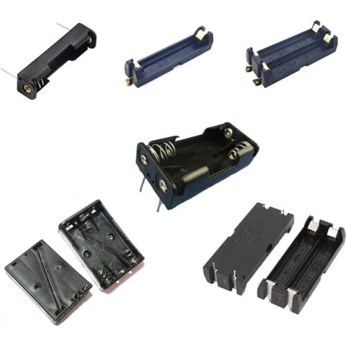 1Pcs SMD/SMT/PIN 1x 2x 3x AAA Battery Holder Storage Box Case 1 2 3 Slot Connecting Solder AAA Batteries Container for PCB DIY