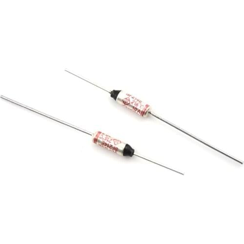 10Pcs 10A 250V SF214E SEFUSE Cutoffs for NEC Thermal Fuse 216 C 216 Degree Celsius Circuit Cut Off Thermal Fuse Thermal Cutoffs