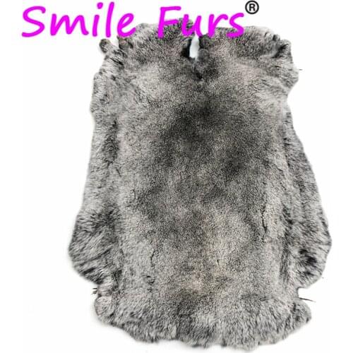 Qearlstar 100% High Quality Real Rex Rabbit Fur Skin 40*25cm Raw DIY Clothing Accessories Home Decoration Genuine Fur Pelt JX01