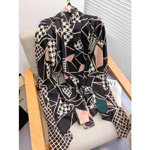 2021 Newest Women Brand Scarf Printed Pattern Cotton Scarf Quality Scarf Luxury Scarf Shawls Wraps Hijabs