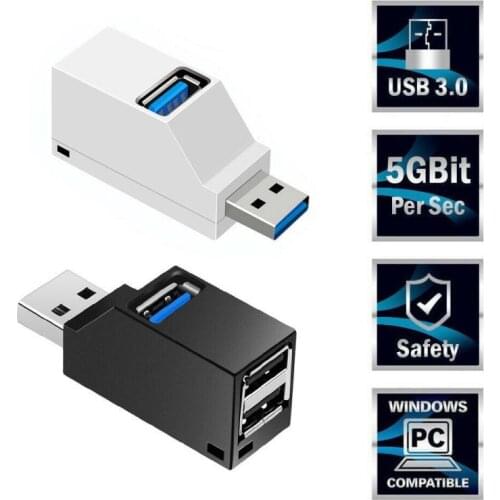 3 Port USB Hub Mini USB 3.0 High Speed Hub USB Splitter Magic Box For PC Laptop Accessories For Computer Adapter Converter TXTB1