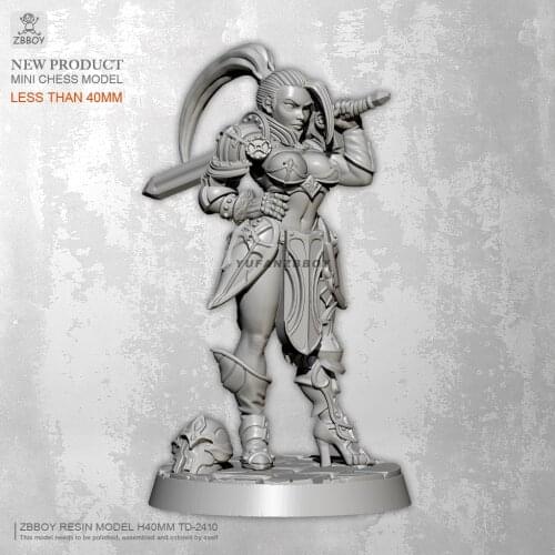 40MM Resin figure kits model self-assembled TD-2410