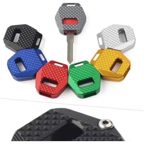 CNC Aluminum Motorcycle Key Cover Case Shell For Kawasaki Ninja 250 250R 300 600 650 ZX250R