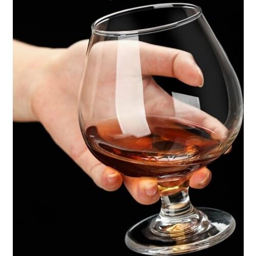 Cognac Brandy GlassTransparent High Capacity Goblet Red Wine Glass Scented Cup Suit Whisky Vodka Bar Restaurant Drinking Vessel