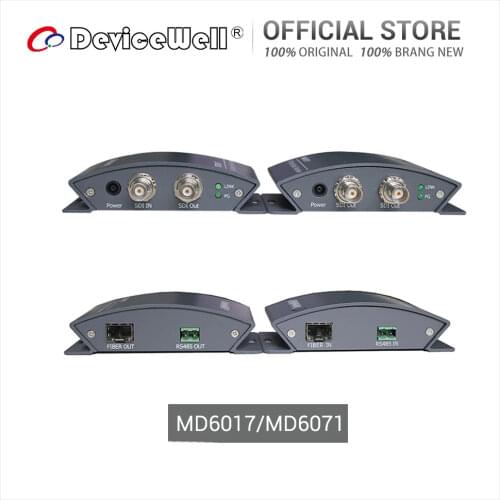 DeviceWell MD6017/MD6071 3G SDI SFP HD Fiber Optical Video Transceiver Offer Dropshipping & Wholesale Follow Store Get Coupon