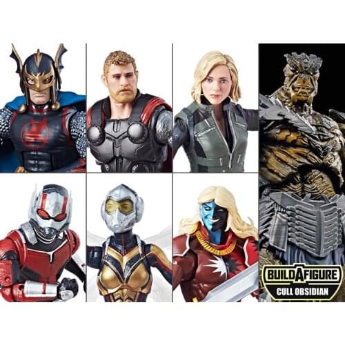 Hasbro Genuine Marvel Legends Avengers Infinity War Black Widow Thor Malekith Ant-Man Joints Movable Action Figure Model Toys