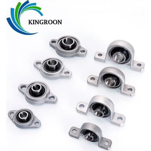 KINGROON 2pcs Bearing Shaft Pillow Block 3D Printer Parts KP08 KP000 KP001 KP002 KFL08 KFL000 KFL001 KFL002 Bearing Mount