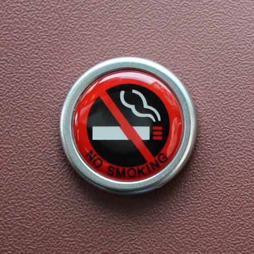 Hot selling car styling No smoking logo For Lexus ES GS GX IS LS LX RX Series For Panamera Saturn Outlook VUE
